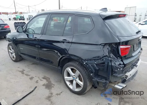 2017 BMW X3 xDrive28I из США, поврежденный, VIN 5UXWX9C50H0D98924